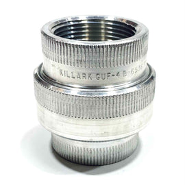 GUF-4 Killark 1 1/4" Explosion Proof Conduit Union, Aluminum