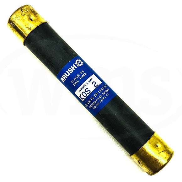 KOS-2 Brush 600V 2 Amp One Time Fuse