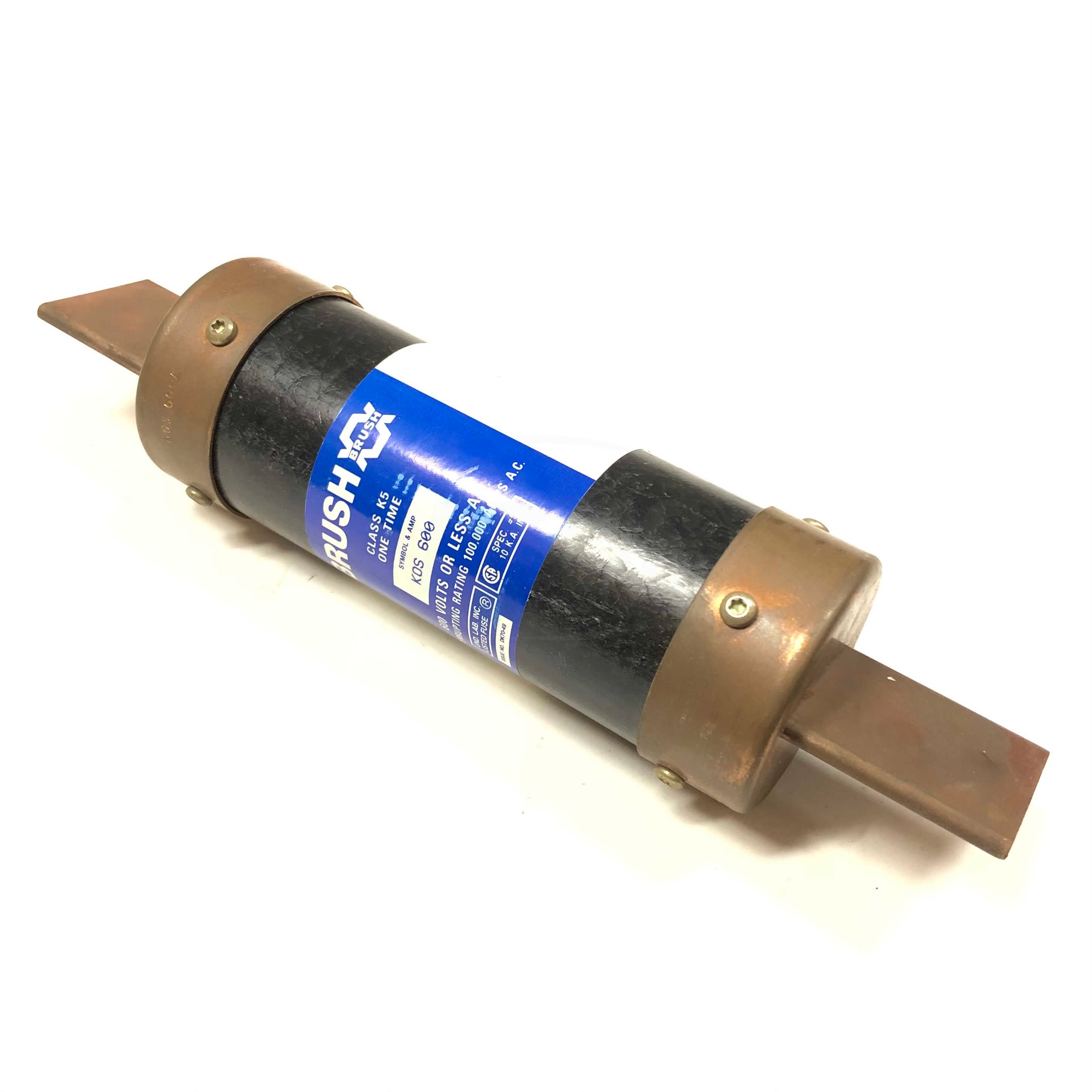 KOS-600 Brush 600V 600 Amp One Time Fuse