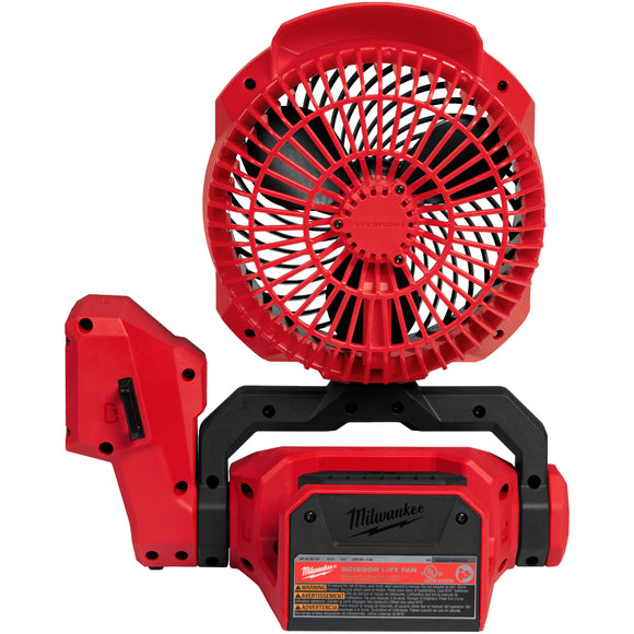 0817-20 Milwaukee M18 Brushless Scissor Lift Fan