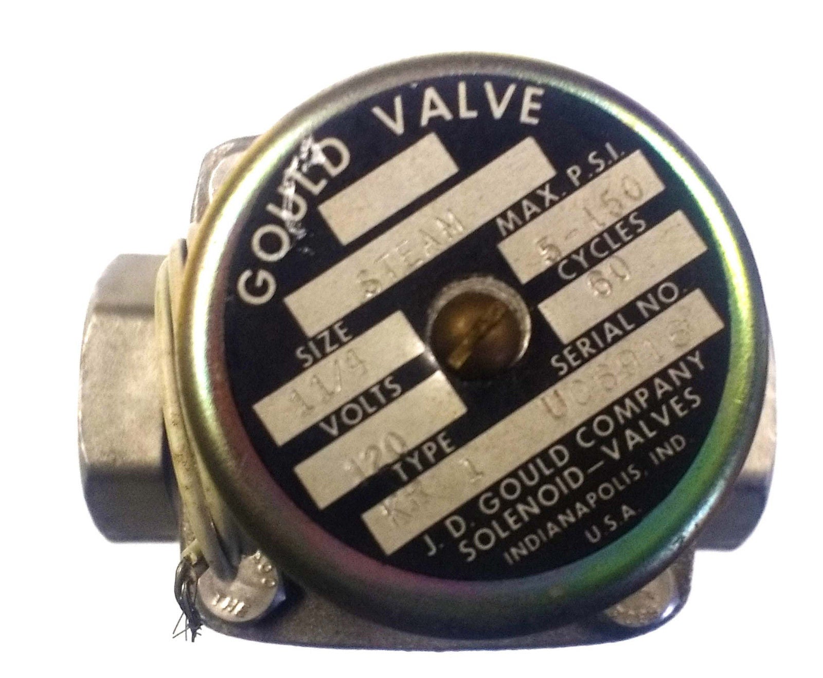 KR-1 Gould Normally Open Solenoid Valve, 1-1/4"