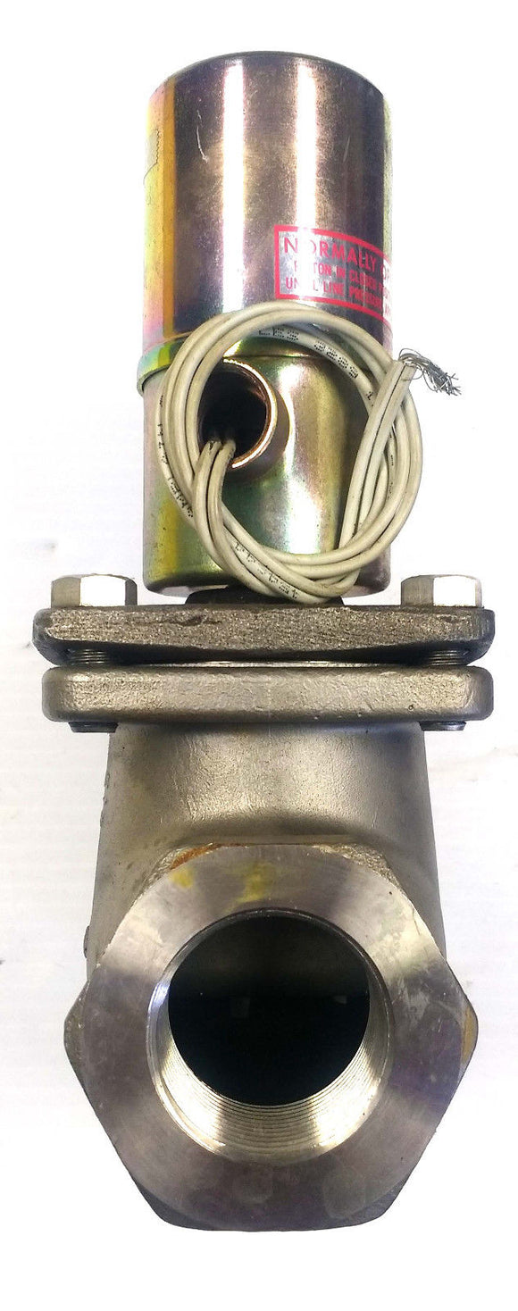 KR-1 Gould Normally Open Solenoid Valve, 1-1/4"