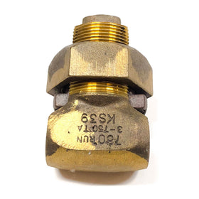 KS39 Burndy Copper Split Bolt, Cu: 4/0 AWG (Str)-750 kcmil