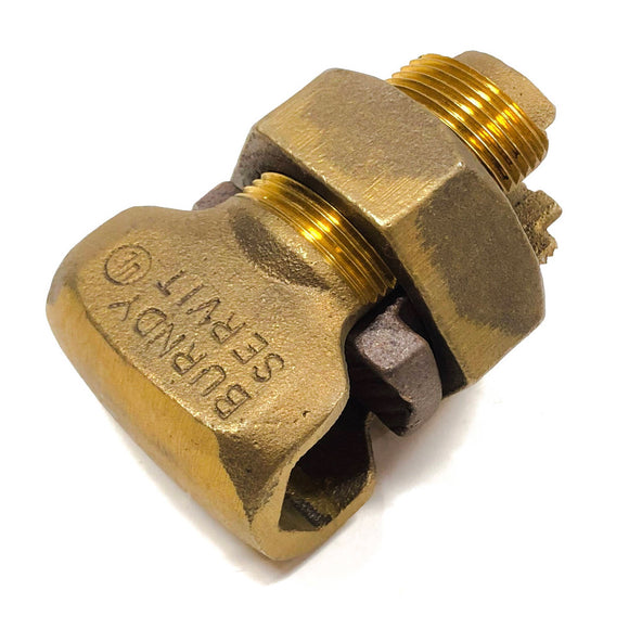 KS39 Burndy Copper Split Bolt, Cu: 4/0 AWG (Str)-750 kcmil