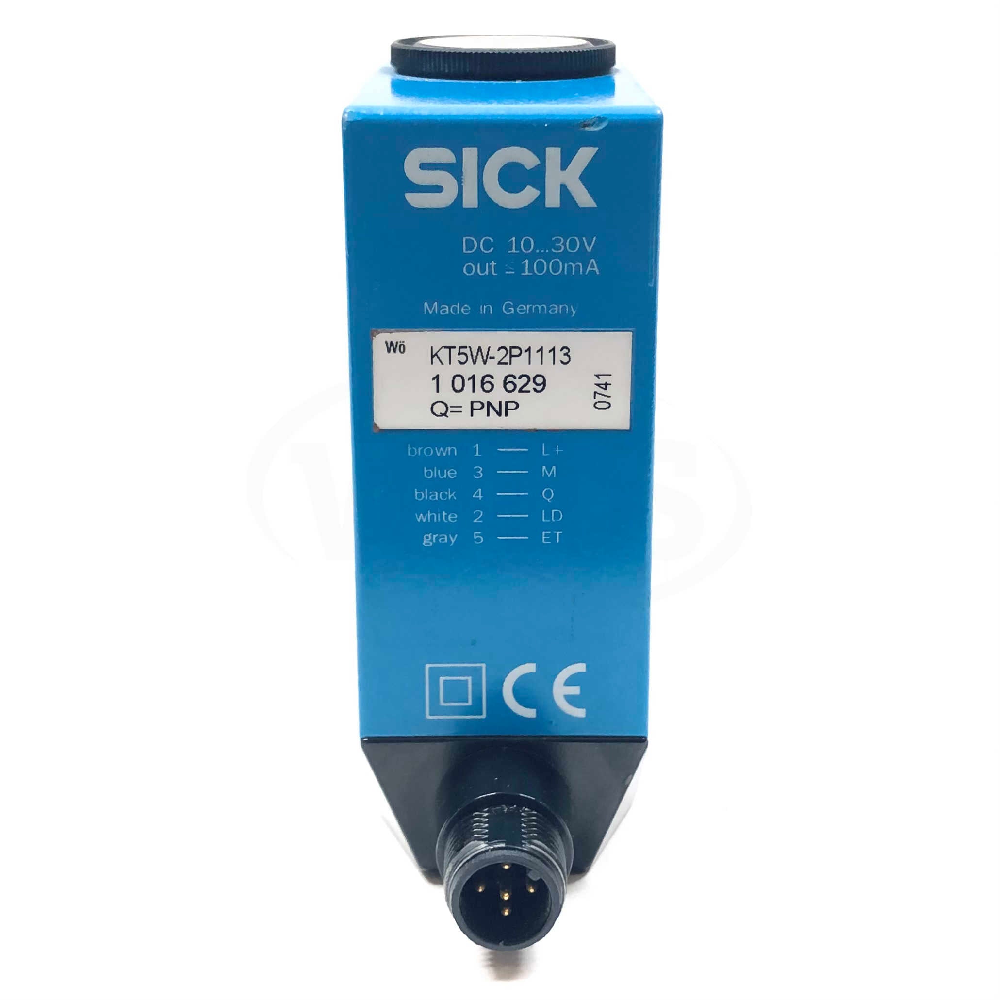 KT5W-2P1113 Sick LED Contrast Sensor, 10-30VDC, 1016629