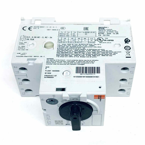 KTA5-32A-6.3A Sprecher + Schuh Manual Motor Protector