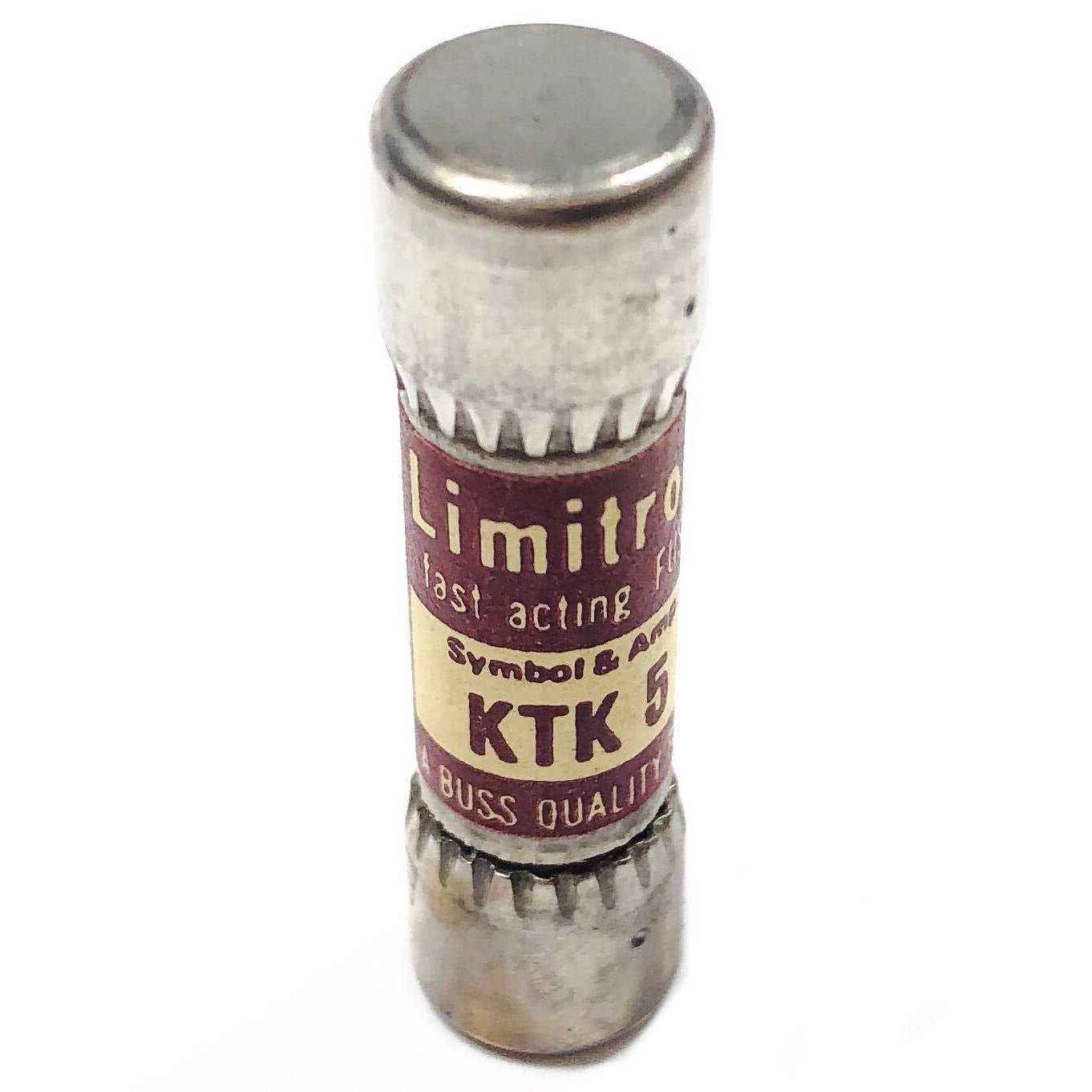 KTK-5 Limitron/Bussmann Fuse, SC 100KA, 600 VAC, Fast-Acting Fuse