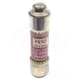 KTK-R-6 Limitron/Bussmann Fuse, 6 Amp, 600 VAC, HRC-I, Class CC