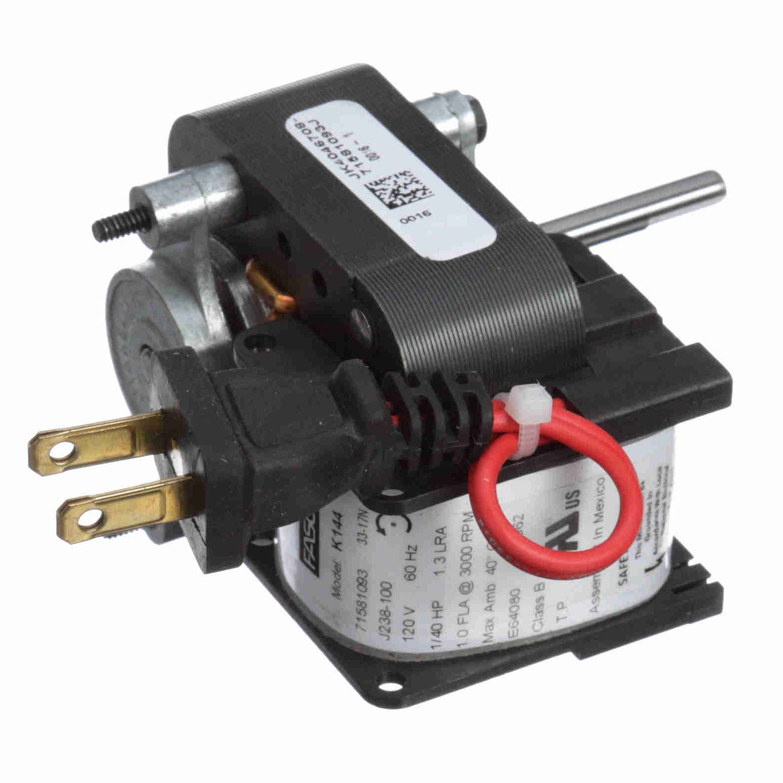 K144 K144 Fasco 1/40HP C-Frame/Skeleton Electric Motor, 3000RPM | Witmer ...