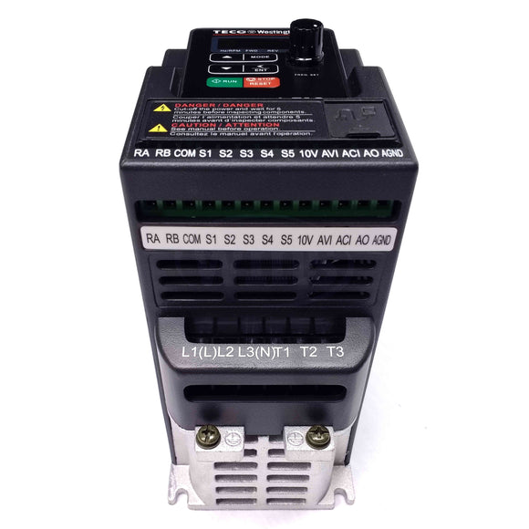 L510-1P5-H1-U 1/2 HP Teco-Westinghouse Variable Frequency Micro Drive