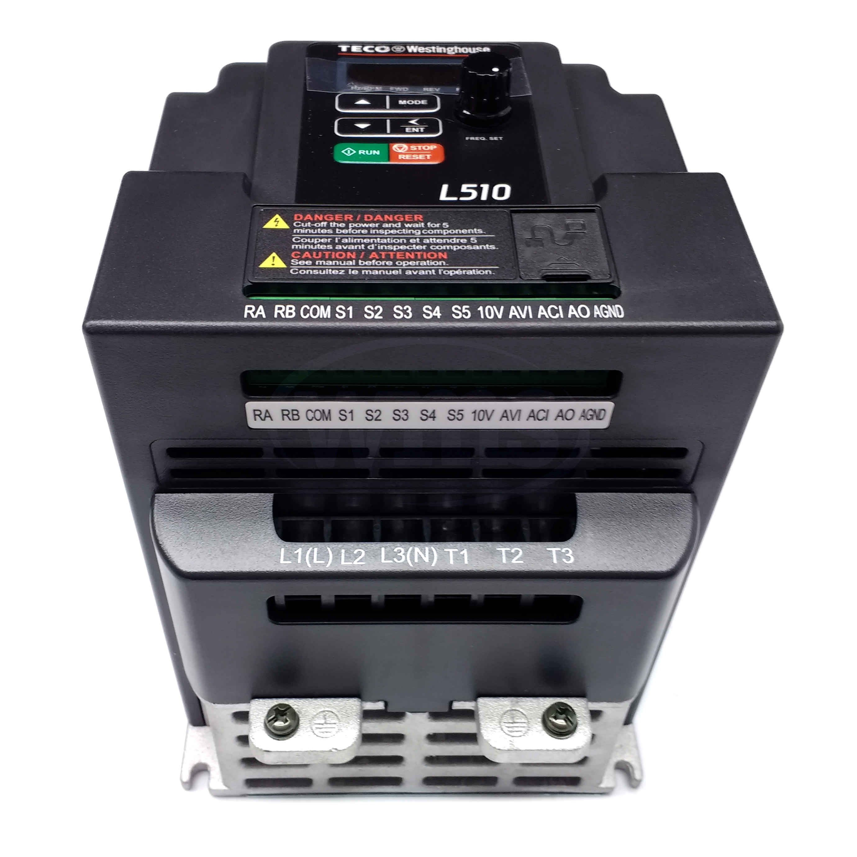 L510-202-H1-U Teco-Westinghouse 2HP Variable Frequency Micro Drive