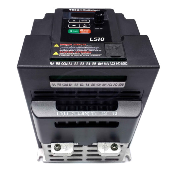 L510-203-H3-U 3 HP Teco-Westinghouse Variable Frequency Micro Drive