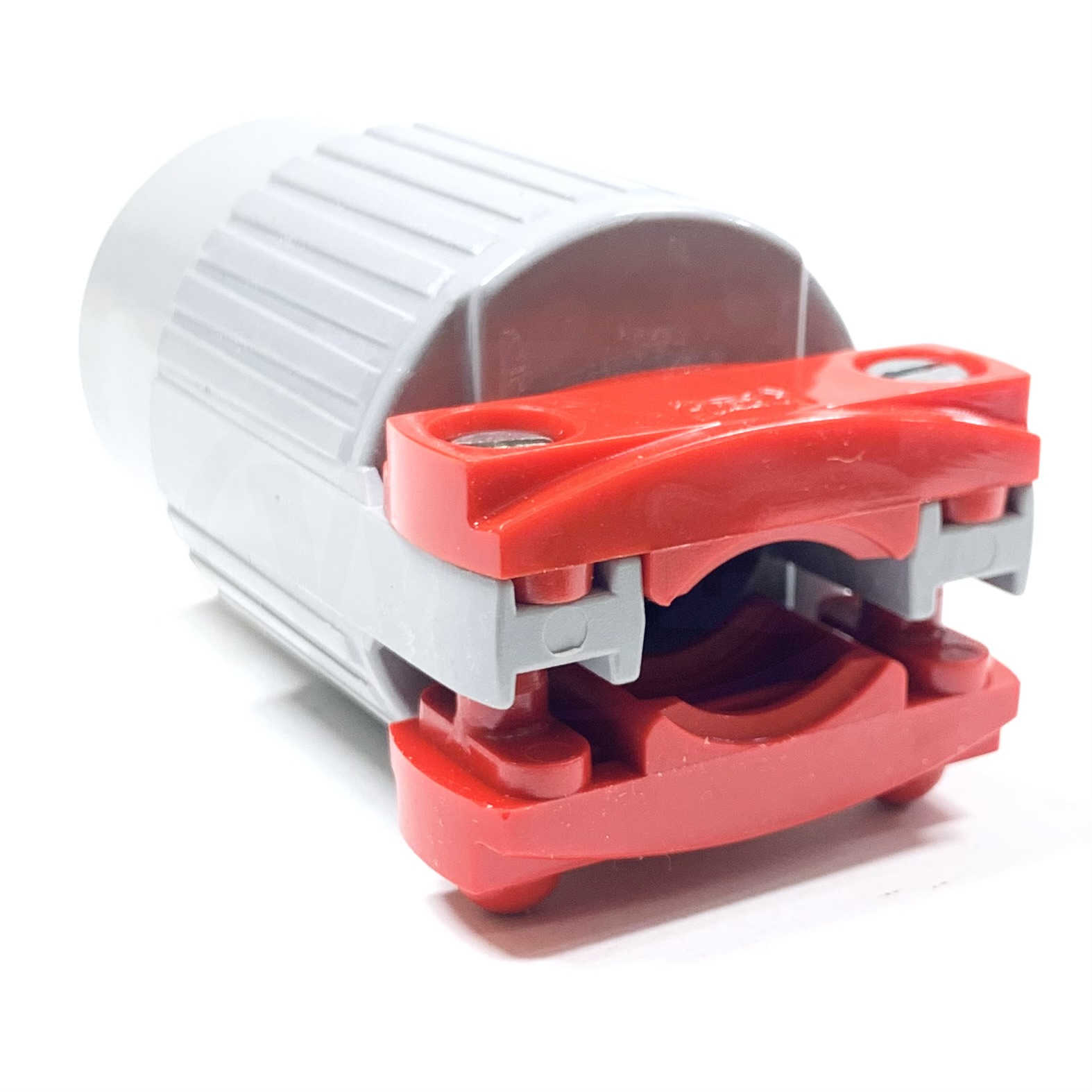 L620C Eagle Locking Connector, 20A, 250V, 2-Pole, NEMA L6-20R, Gray