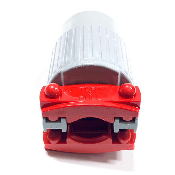 L620C Eagle Locking Connector, 20A, 250V, 2-Pole, NEMA L6-20R, Gray