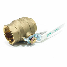 FNWX410CK FNW Low Lead 600# 2-Piece Threaded Full Port Ball Valve