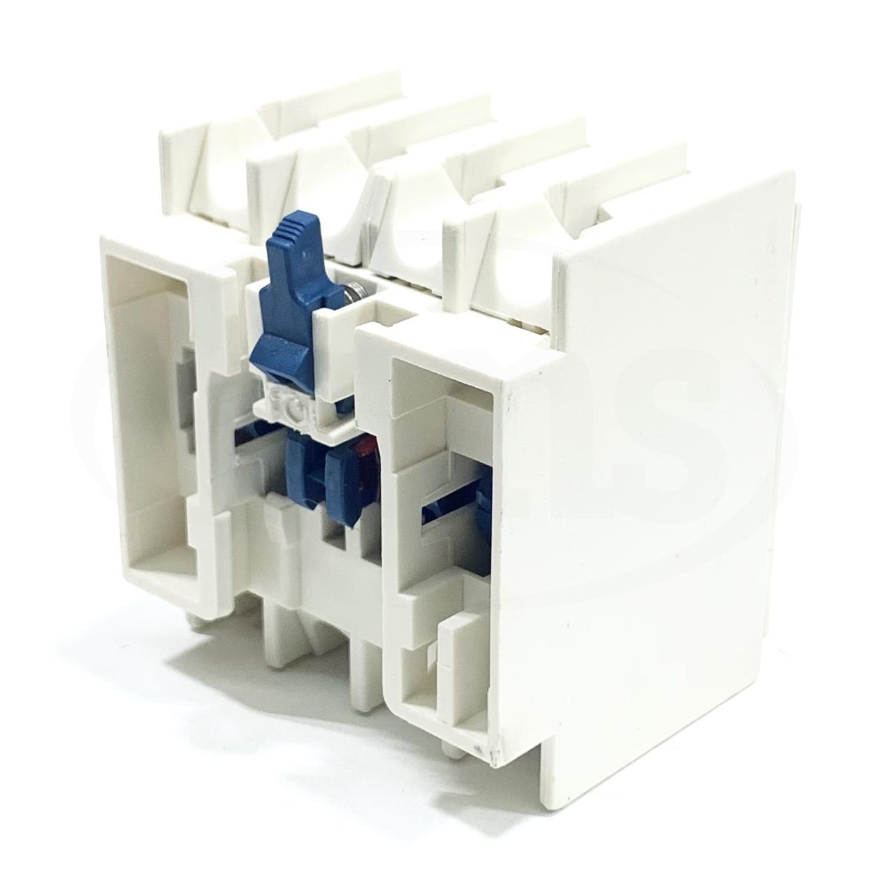 LADN22 Schneider Electric Auxiliary Contact Block 2NO-2NC, Screw Term