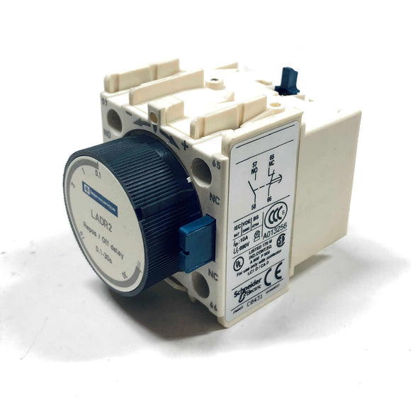 LADR2 Telemecanique Time Delay Contact Black