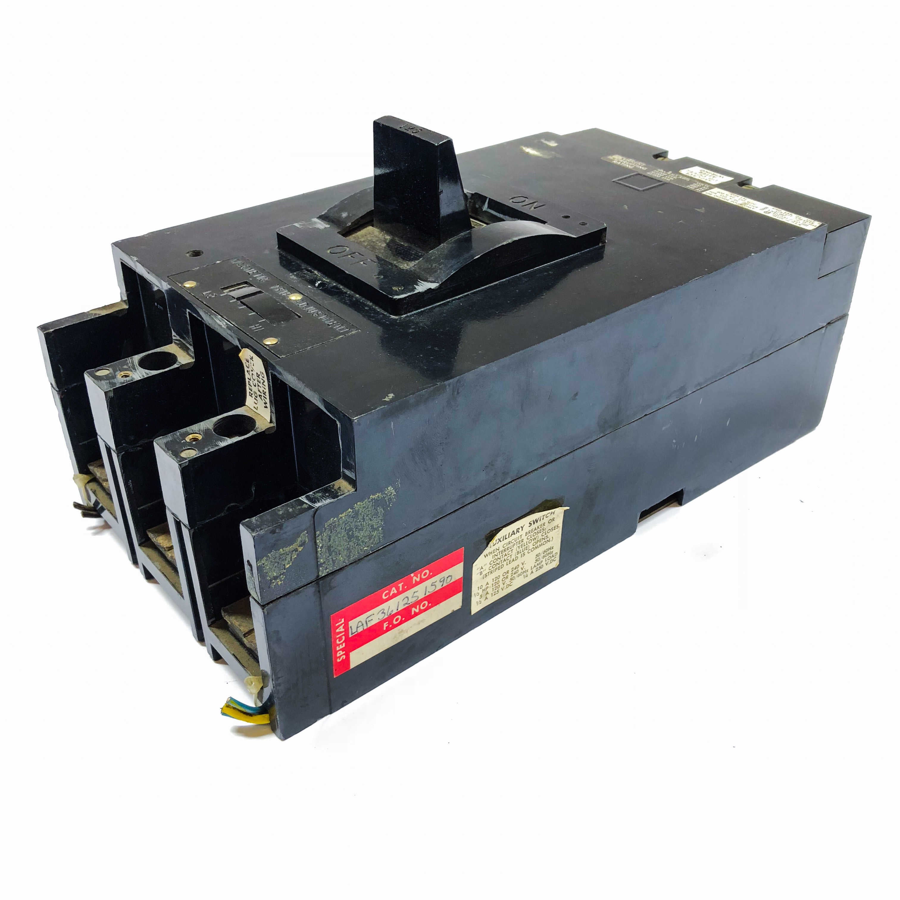 LAF361251590 Square D Circuit Breaker, 125 Amp - 0