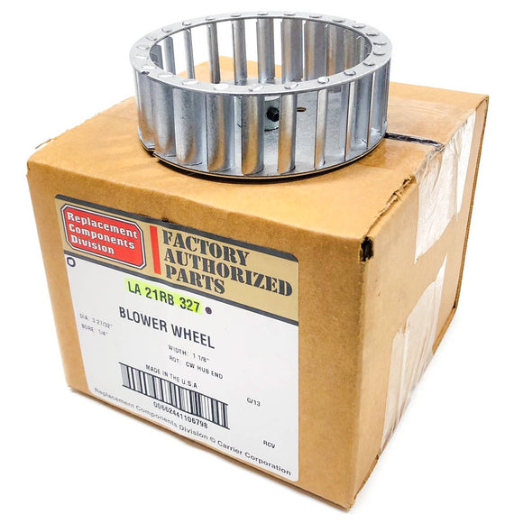 LA 21RB 327 Factory Authorized Parts, Blower Wheel 3-27/32" x 1-1/8"