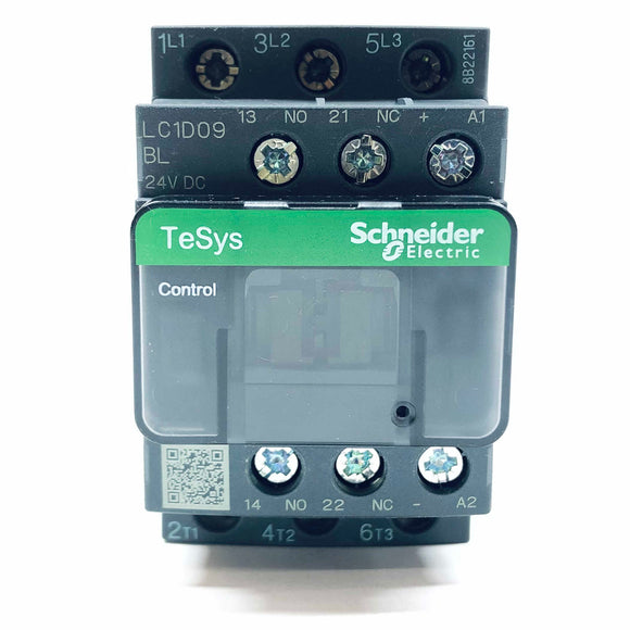 LC1D09BL Schneider Electric 3-Pole Contactor, 24V Coil