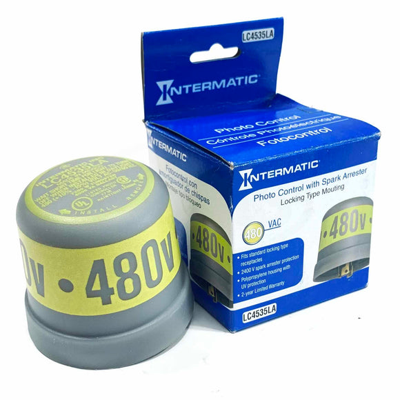 LC4535LA Intermatic Photo Control with Spark Arrestor, 480V