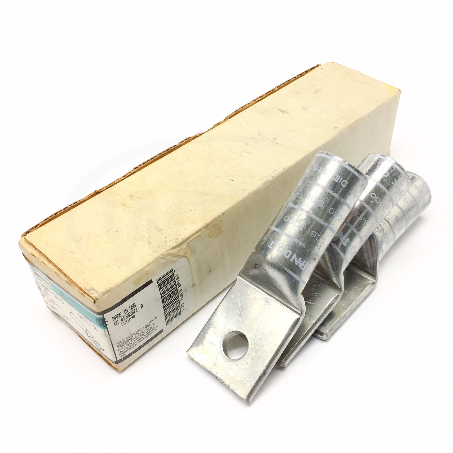 LCB1000-58-3 Panduit Copper Lug, Long Barrel