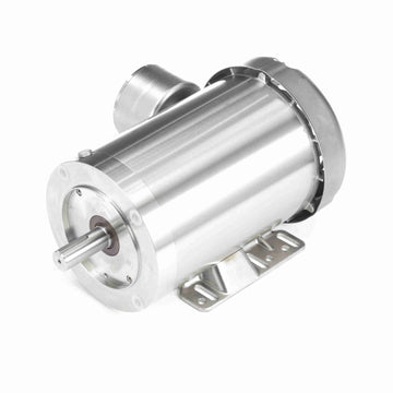 121878.00 Leeson 3HP Premium Duck Stainless Steel Electric Motor, 3600RPM
