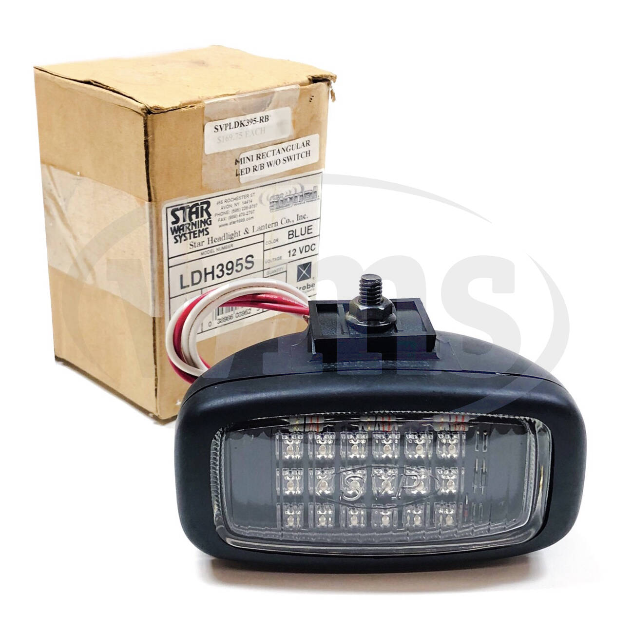 LDH395S Signal Star Warning Systems Blue