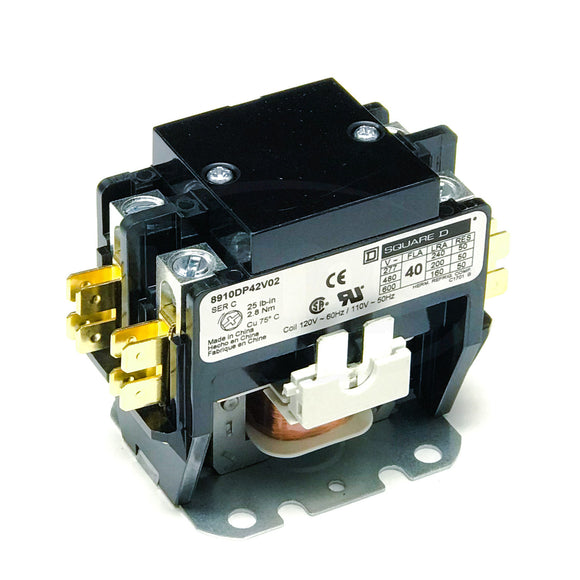 8910DP42V02 Square D Definite Purpose Contactor