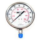 LF442-100-4L Weiss Instruments Inc. 0-100 PSI & KPA 1/4" Lower-2