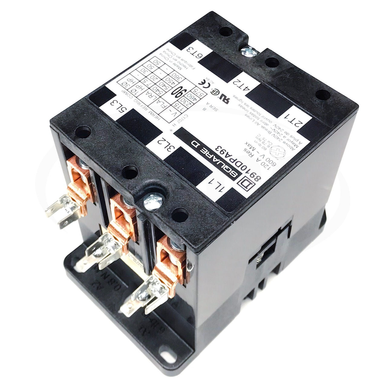 8910DPA93V09 Square D Definite Purpose Contactor - 0
