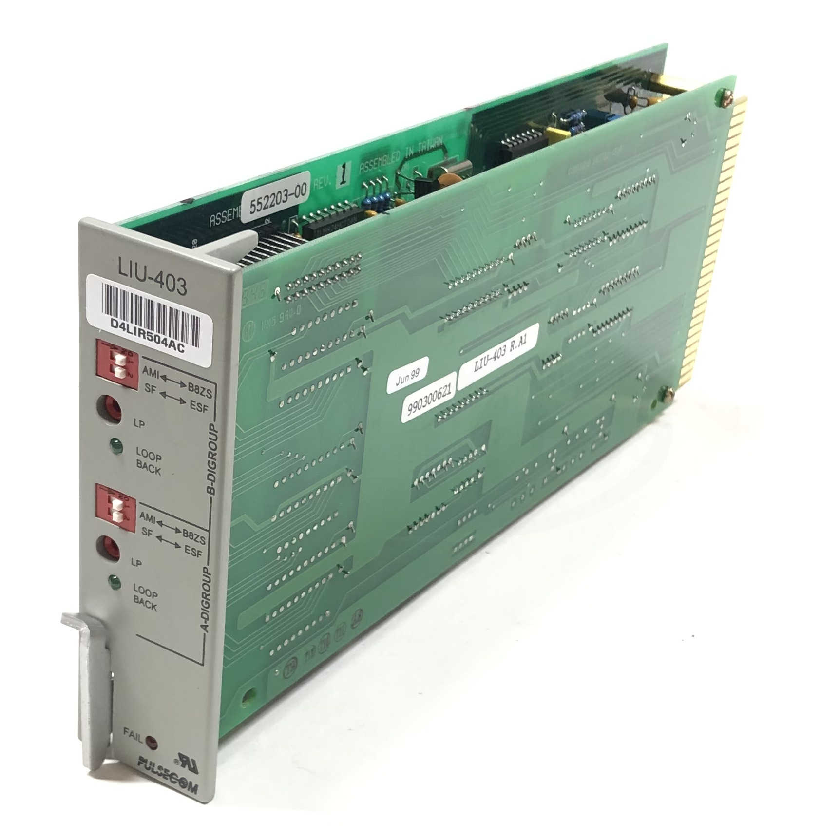 LIU-403 Pulsecom Circuit Board - 0