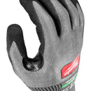 48-73-6964 Milwaukee High Dexterity Nitrile Dipped Gloves w/WEAR-DEFENSE, XXL