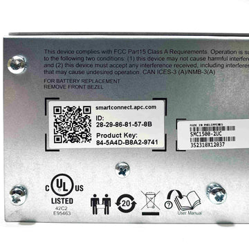 SMC1500-2UC Schneider Electric Smart-UPS C 1500VA RM 2U 120V with SmartConnect