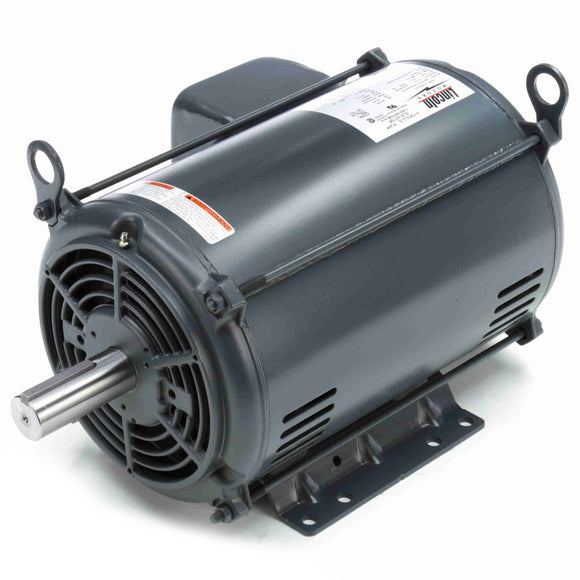 LM30093 Lincoln 15HP Elevator Duty Electric Motor, 3600RPM