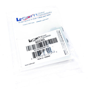 SDC9G L-Com/Infinite Electronics Assembled D-Sub Hood Kit, Gray