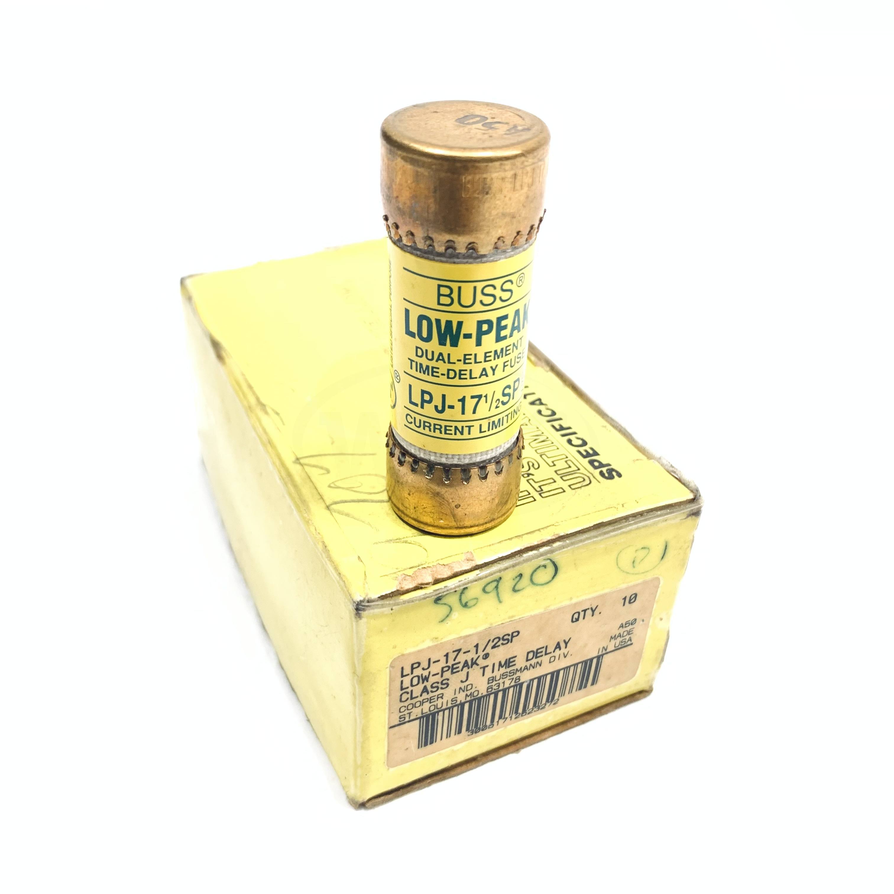 LPJ-17-1/2SP Bussmann Fuse 17.5 A, 600 VAC - 0