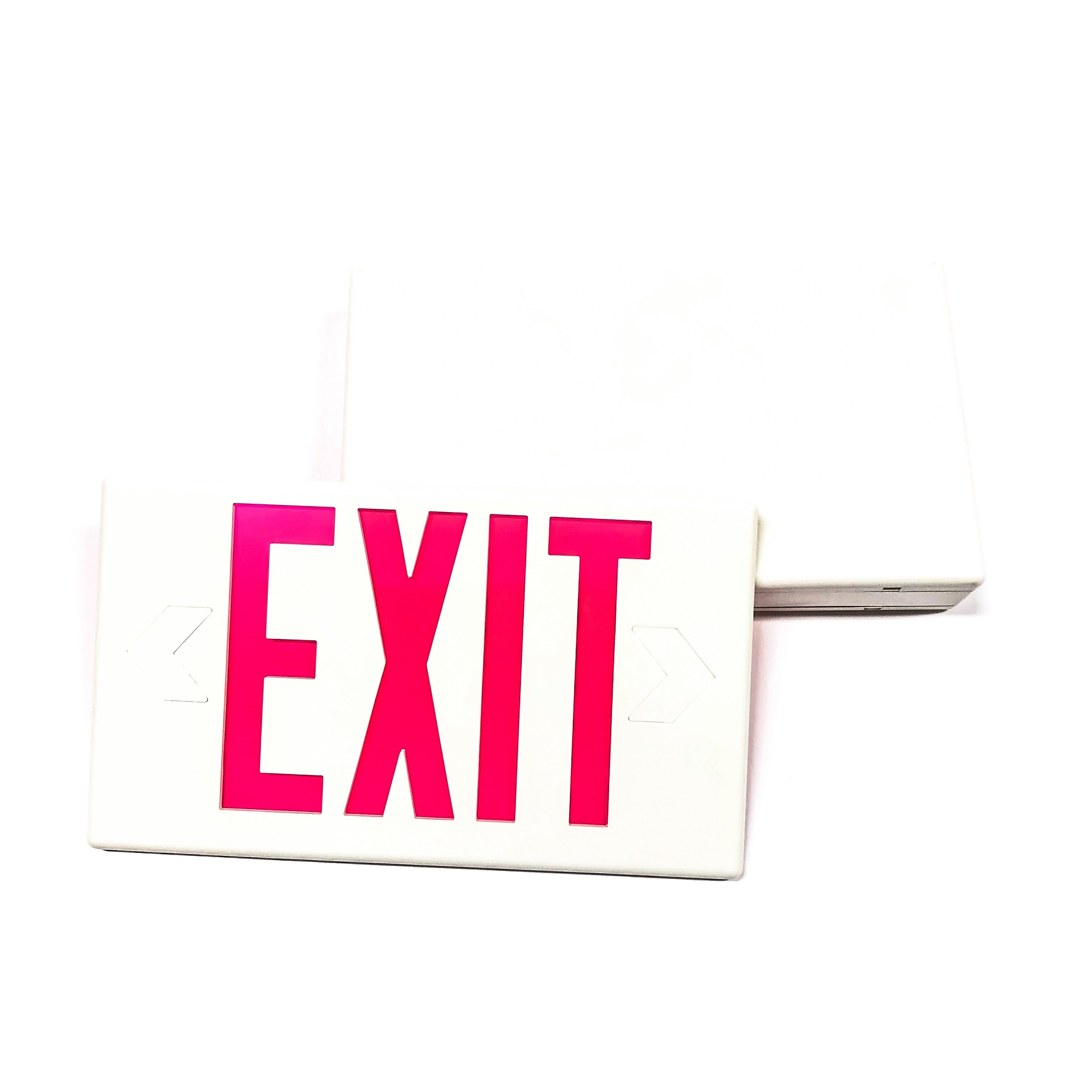 LPX60RWH Cooper Lighting/Sure Lites Polycarbonate Exit Sign, AC Only,120/277 VAC