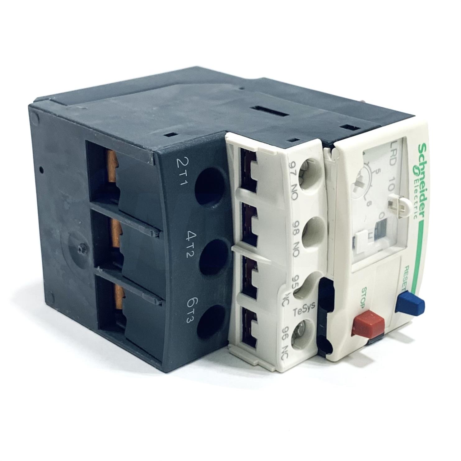 LRD10 Schneider Electric Thermal Overload Relay Class 10, 4-6A, 3 Pole