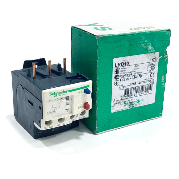 LRD10 Schneider Electric Thermal Overload Relay Class 10, 4-6A, 3 Pole