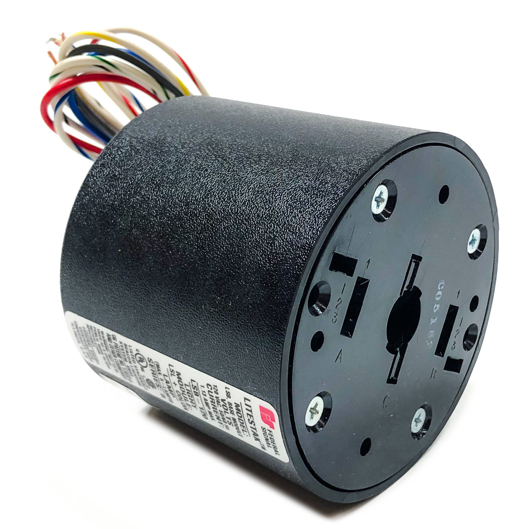 LSB-120 Federal Signal Litestake Base, Black - 0