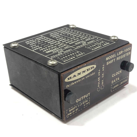 LSR-1000 Banner Photoelectric Sensor Logic Switch