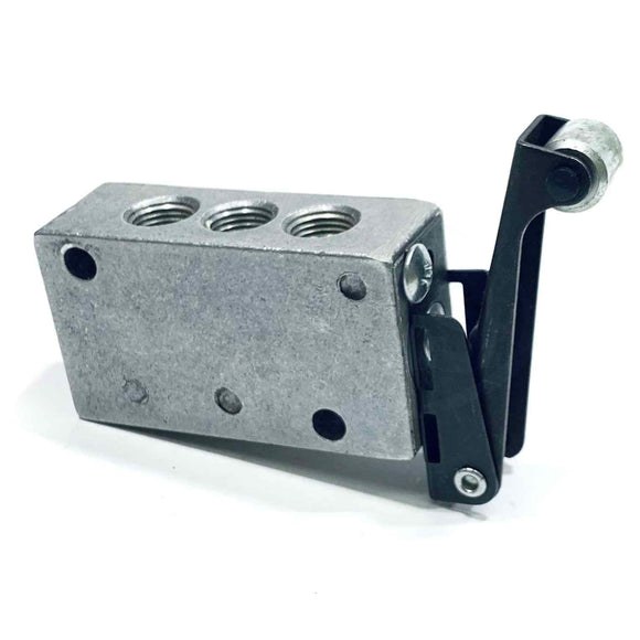 LTV-15 Mead Mechanical Air Control Valve - 5 Port, 2 Position, Roller Operated