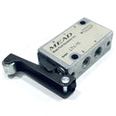 LTV-15 Mead Mechanical Air Control Valve - 5 Port, 2 Position, Roller Operated-4