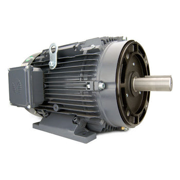 WX3-AL-TF-56C-4-B-D-2 Techtop 2HP Washdown Electric Motor, 1800RPM