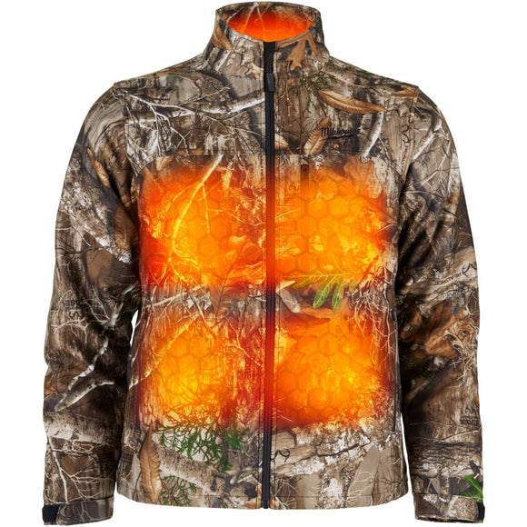 M101C-21L Milwaukee M12 Heated QUIETSHELL Jacket Kit, Realtree Edge Camo, Large