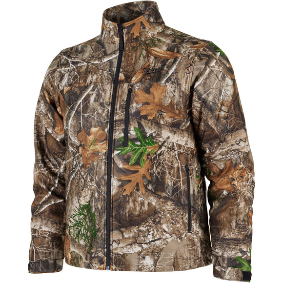 M101C-21L Milwaukee M12 Heated QUIETSHELL Jacket Kit, Realtree Edge Camo, Large
