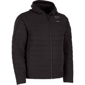 M102B-21S Milwaukee M12 Heated AXIS Hooded Jacket Kit, Black, Small - 0