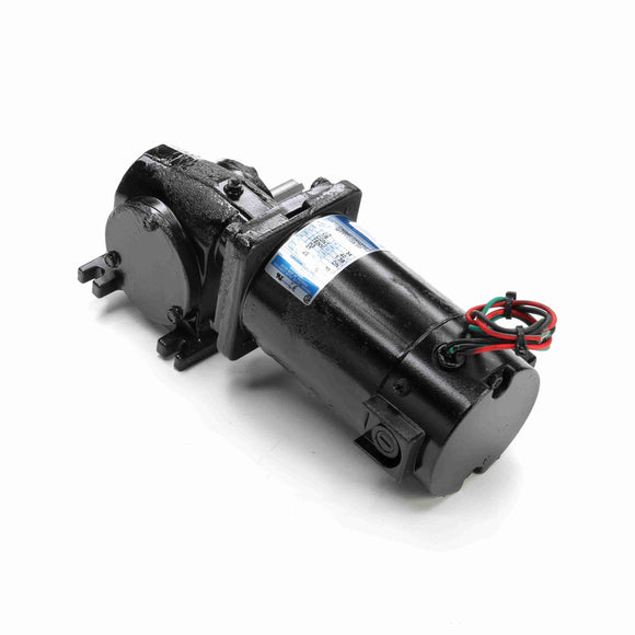 M1135039.00 Leeson 1/8HP DC Right-Angle Gearmotor, 125 RPM, 45 lb-in