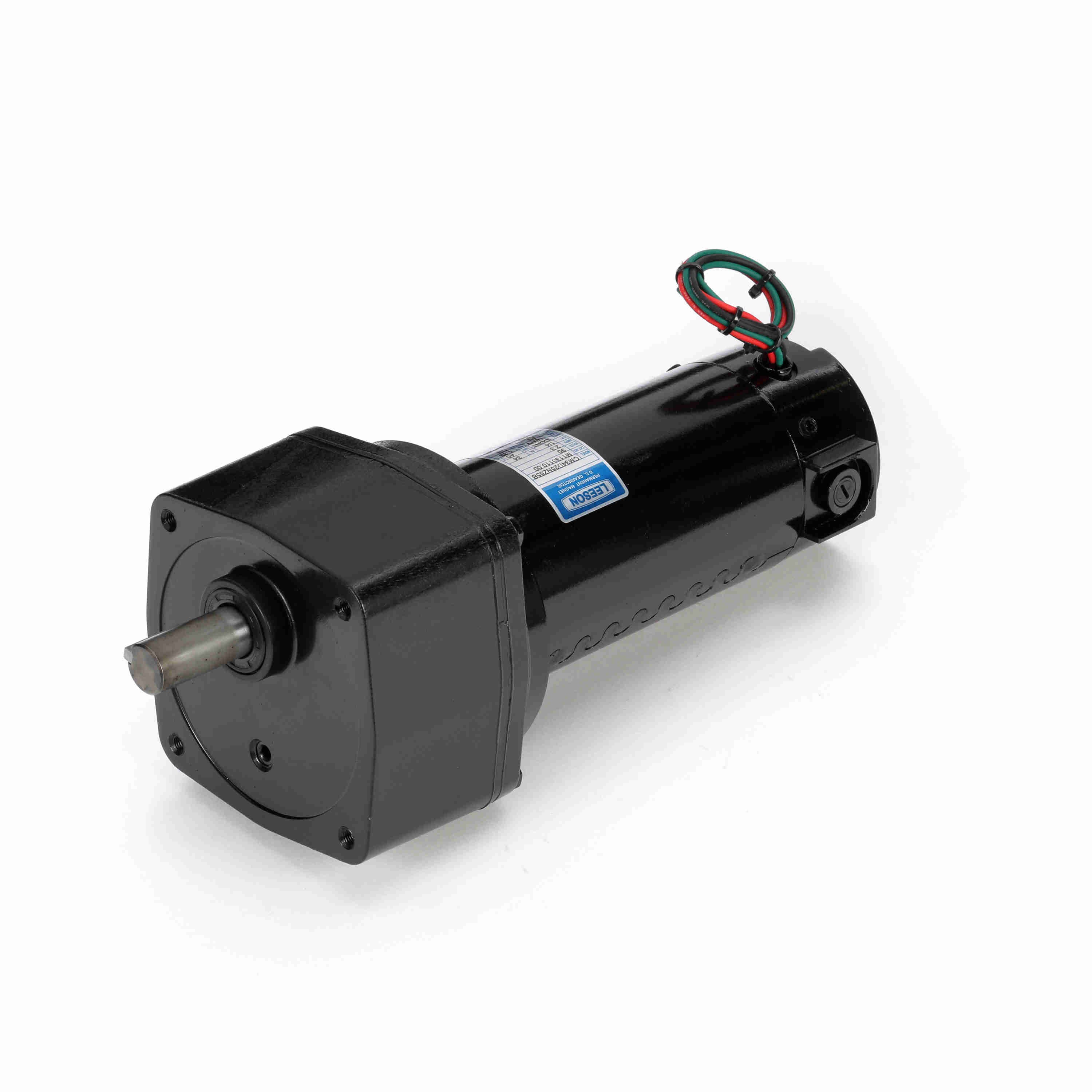 M1135110.00 Leeson 1/4HP Parallel Shaft DC Gearmotor, 62 RPM, 220 lb-in